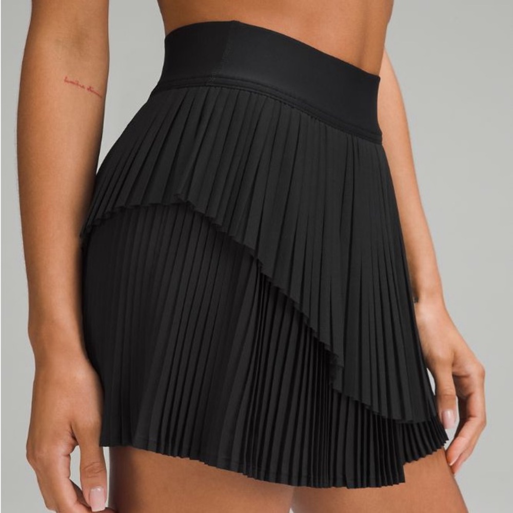 Lululemon Tiered Pleats High-Rise Tennis Skirt
